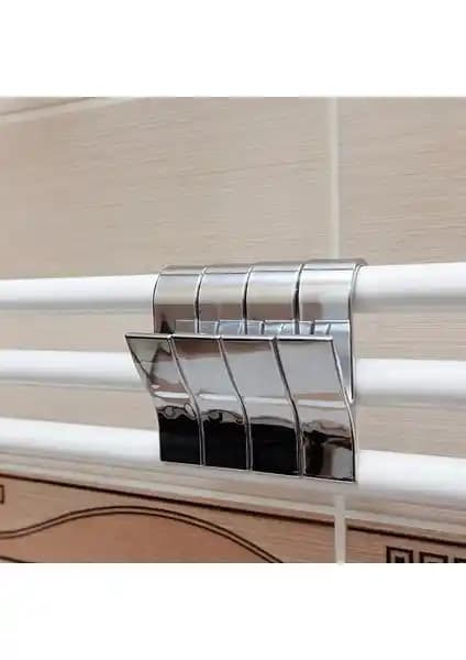 Primanova 4'lü Pratik Banyo Askısı Gri - Dayanıklı ve Şık Banyo Düzeni İçin Uygun