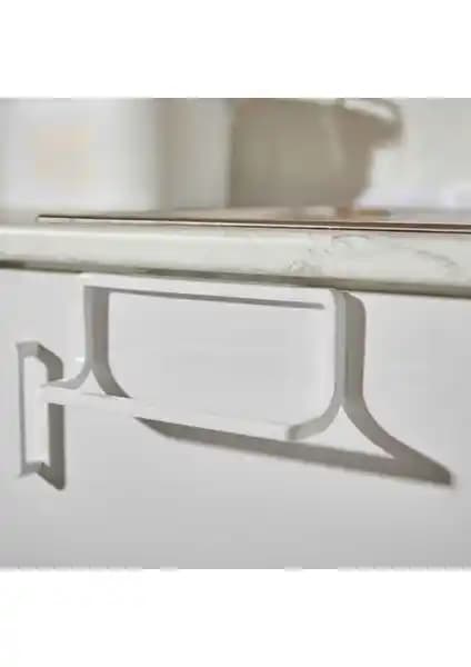 Primanova Beyaz Toallero Havlu Askısı Ev Dekorasyonuna Uygun Pratik Çözüm