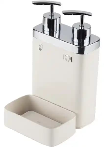 Primanova Viva 2Li Sıvı Sabunluk: Fonksiyonel ve Estetik Mutfak Temizlik Çözümü