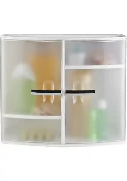 Primanova Yüksek Raflı Banyo ve Ecza Dolabı: Modern ve Şık Depolama Çözümü