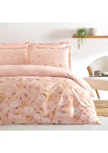 Puffy Florian Tek Kişilik Ranforce Nevresim Takımı ile Yatak Odasında Şıklık ve Konfor