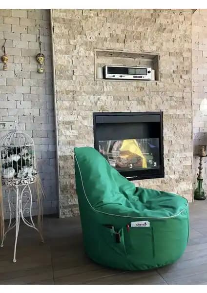 Pufumo Golf Armut Koltuk Yeşil Modern Tasarım ve Dayanıklılık Özellikleri