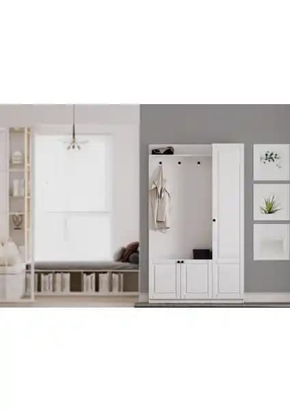 Rabi Mobilya Beyza Country Portmanto: Şık ve Fonksiyonel Modern Tasarım