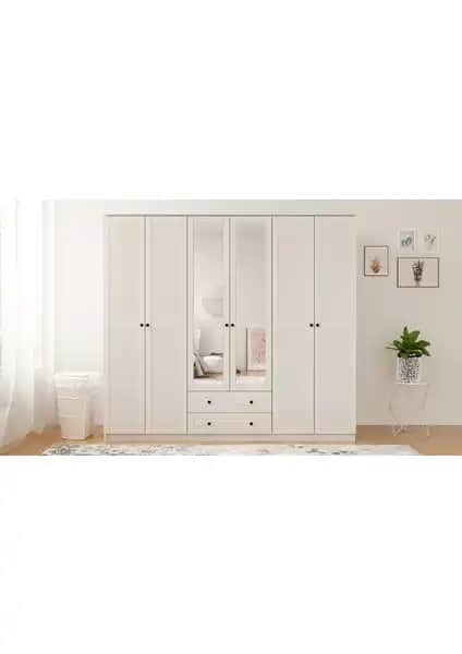 Rabi Mobilya Diva Country Gardrop: Şık ve Fonksiyonel Depolama Çözümü