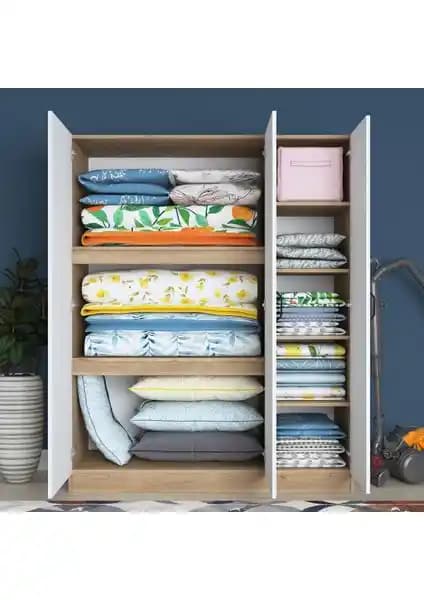 Rani BA105 Yüklük: Modern ve Dayanıklı Depolama Çözümü Ev ve Giyinme Odaları İçin