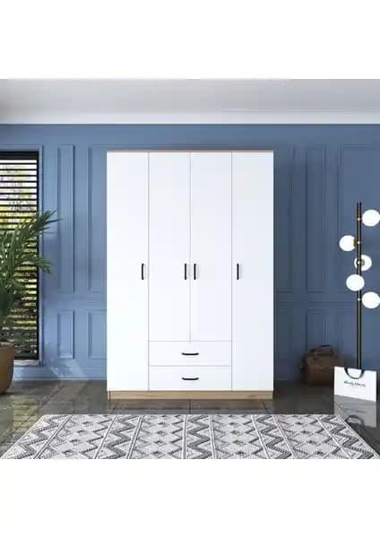 Rani BA112 Geniş Gardırop Modern Tasarım ve Dayanıklı Depolama Çözümleri