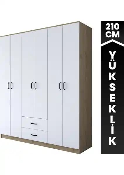 Rani BA113 Geniş Gardırop Modern Tasarım ve Fonksiyonellik Sunan Mobilya Parçası