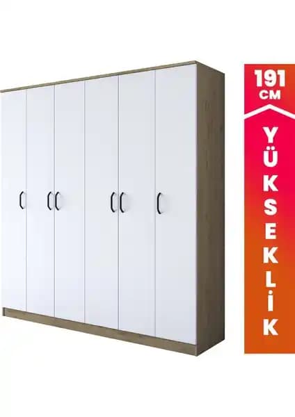 Rani BA114 Geniş Gardırop Modern Tasarımı ve Fonksiyonel Depolama Özellikleri