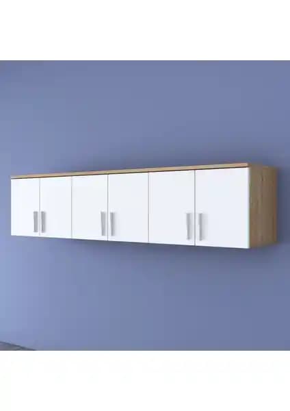 Rani EA114 Portmanto Üst Modülü: Modern ve Çok Fonksiyonlu Depolama Ünitesi