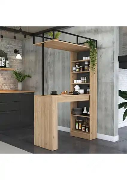 Rani JA117 Modern ve Dayanıklı Bar Masası, Şık Tasarım ve Kullanım Kolaylığıyla Öne Çıkar