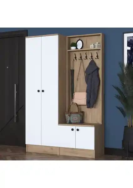 Rani P6 Modern Portmanto ve Ayakkabılık: Şık ve Fonksiyonel Mobilya Çözümü