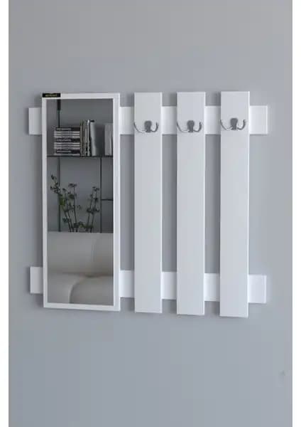 Remaks Hook Aynalı Vestiyer ve Portmanto ile Şık ve Fonksiyonel Ev Dekorasyonu