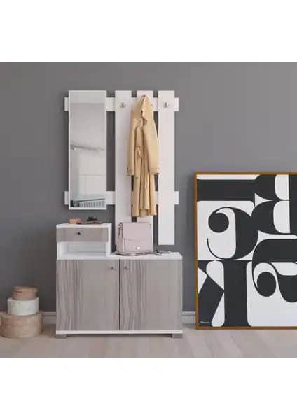 Remaks Orkide Vestiyer Portmanto Takımı: Modern ve Şık Giriş Mobilyası Çözümü