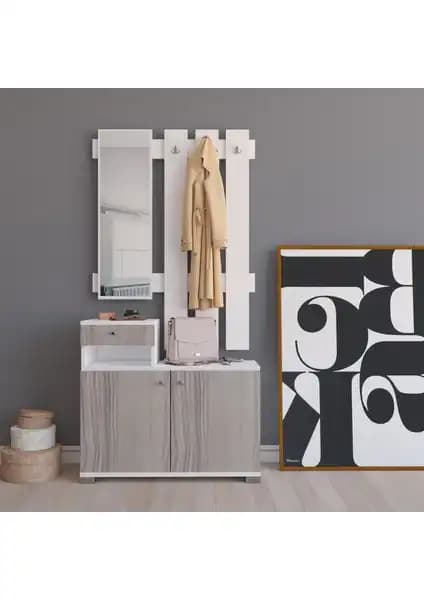 Remaks Orkide Vestiyer Portmanto Takımı: Modern ve Şık Giriş Mobilyası Çözümü