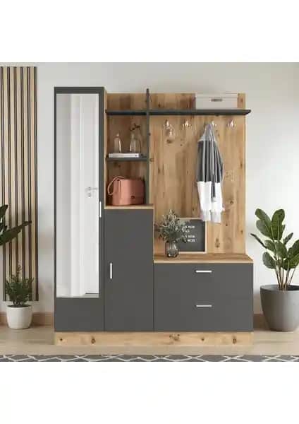 Robin Home Jessie Vestiyer: Estetik ve Fonksiyonellik Sunan Giriş Dolabı Çözümü