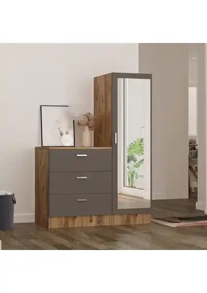 Robin Home Lyana Aynalı Şifonyer Gardrop: Modern Tasarım ve Fonksiyonellik Bir Arada