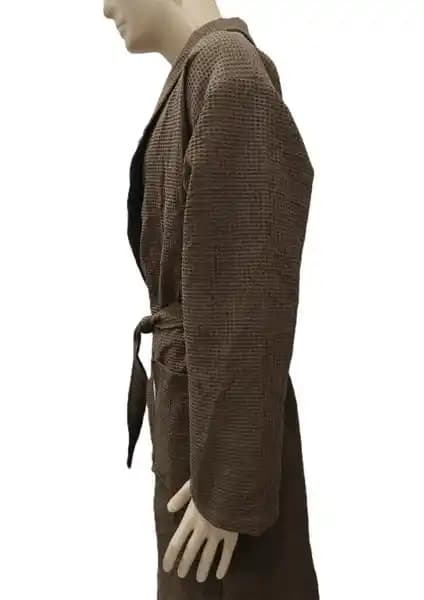 Şalyaka’nın Yeni Koleksiyonundan Unisex Kahverengi Pike Bornoz Konfor ve Şıklık Sunar