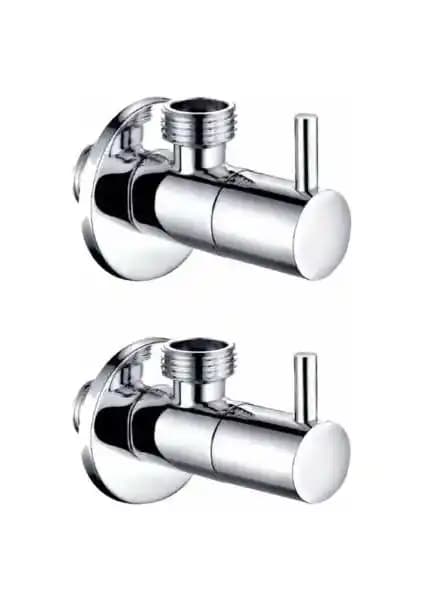 Sar<dı>cı Taharet Musluğu Çift Seti Krom Kaplama ve Aç-Kapa Özelliği ile Kullanım Kolaylığı