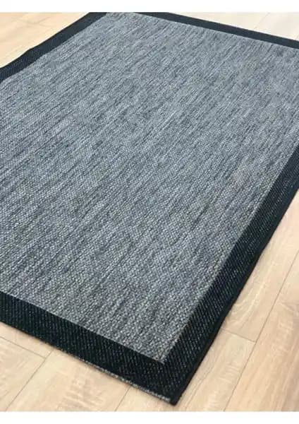 Saraz Halı Sisal Bordürlü Jut Hasır Halı 9714 Modern ve Dayanıklı Dekorasyon Unsuru