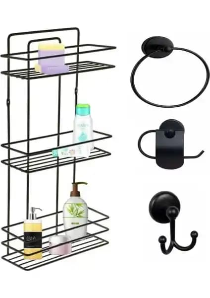 Sas Siyah Banyo Aksesuar Seti 3'lü Modern ve Şık Tasarım Özellikleri ve Kullanıcı Yorumları