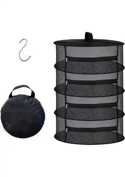 Servisi Masterr 4 Seviyeli Çok Fonksiyonlu Bitki Kurutma Filesi Modern ve Pratik Tasarım