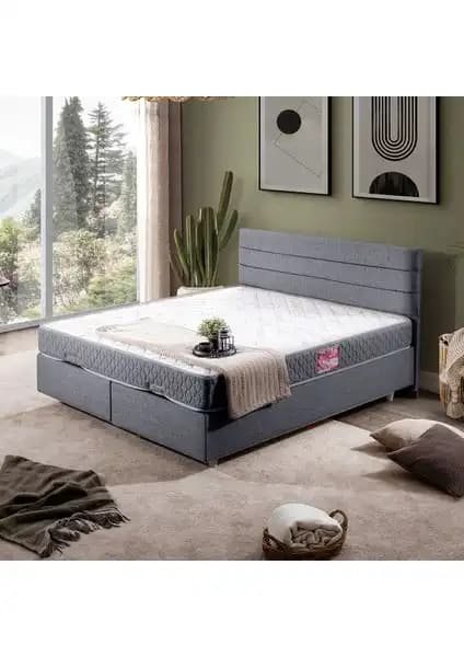 Setay Sofia İkili Çift Kişilik Baza ve Başlık Seti Modern Tasarım ve Dayanıklılık