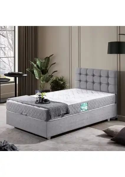 Setay Venedik İkili Tek Kişilik Baza Başlık Açık Gri Modern ve Dayanıklı Tasarım