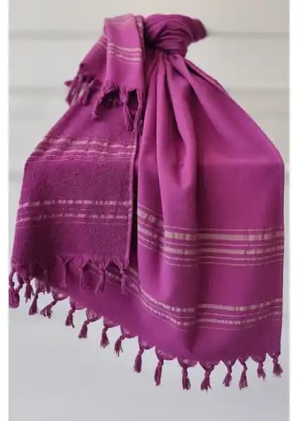 Sevim Mürdüm Çizgili Havlu Peştemal: Modern Tasarım ve Yüksek Performanslı Plaj ve Hamam Aksesuarı