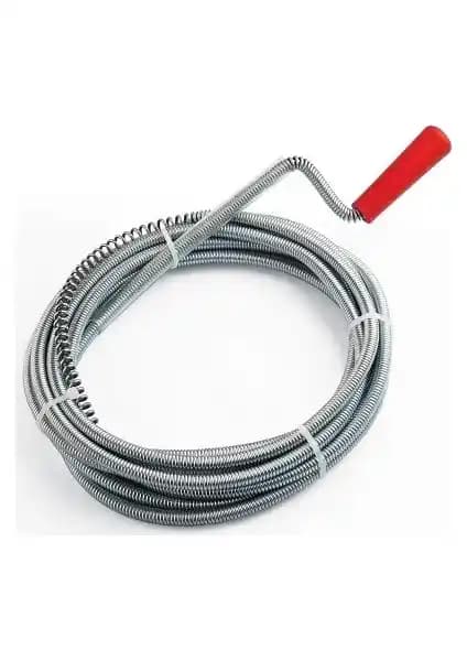 Sgs Lavabo Açma Sustası 8 Metre Esnek ve Dayanıklı Lavabo Bakım Aracı