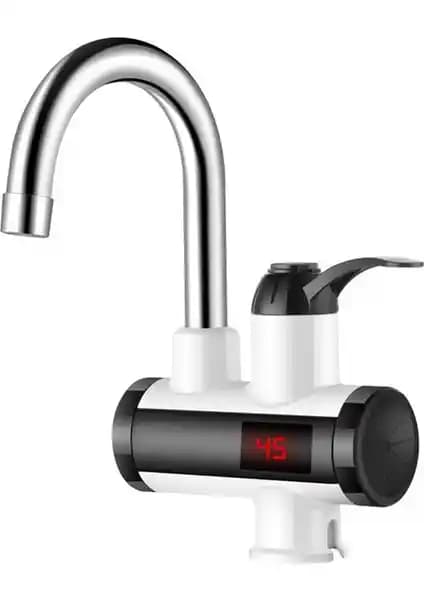 Shopfocus 3000W Hızlı Isıtan Musluk Bataryası: Modern ve Güvenli Sıcak Su Çözümü