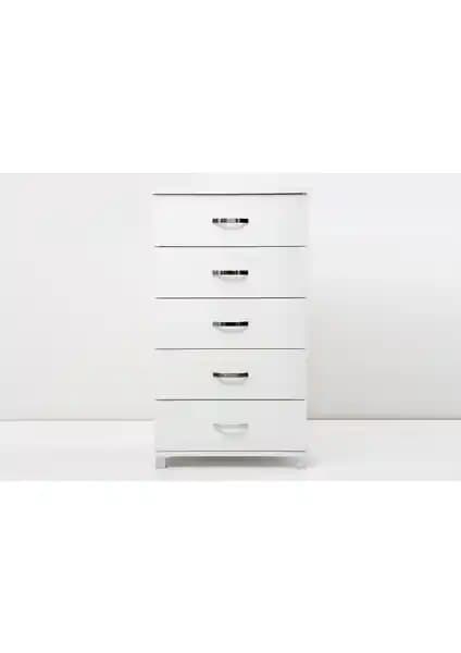 Sivas Gözde Ekonomik Dar 5 Çekmeceli Şifonyer: İşlevsel ve Estetik Mobilya Çözümü