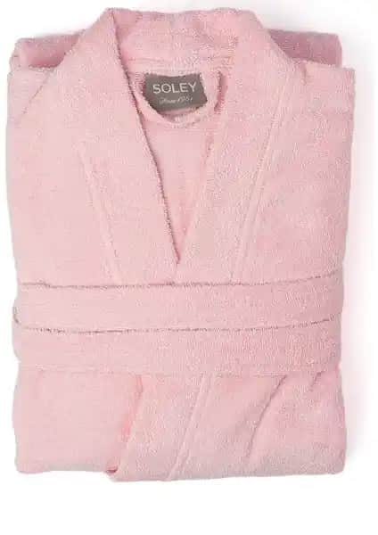 Soley %100 Pamuklu Kimono Bornoz: Yüksek Emicilik ve Şıklık Sunan Konforlu Seçenek