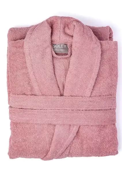 Soley Minerva %100 Pamuklu Unisex Bornoz: Konfor ve Şıklığın Birleşimi