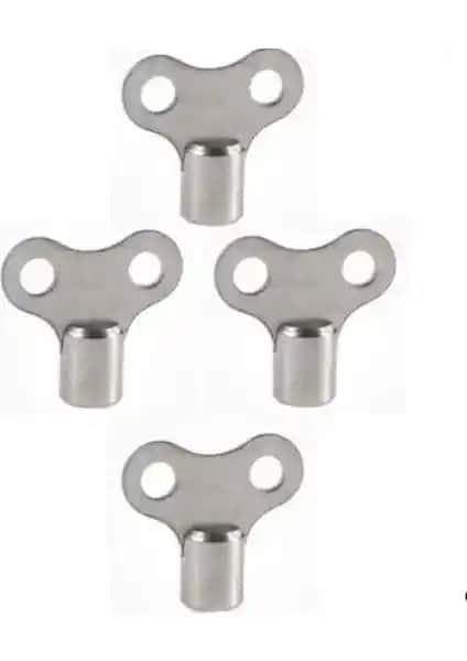 Star Radyatör Petek Havlupan Hava Alma Purjör Anahtarı 4'lü Set ile Kolay ve Güvenilir Hava Boşaltma