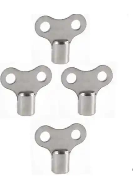 Star Radyatör Petek Havlupan Hava Alma Purjör Anahtarı 4'lü Set ile Kolay ve Güvenilir Hava Boşaltma