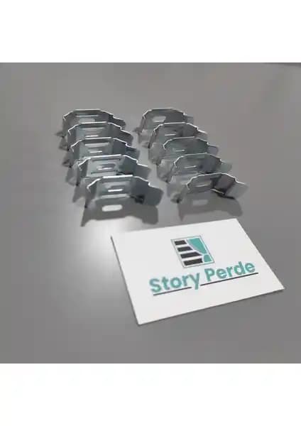 Story Perde Stor Perde Metal Takma Aparatı Geniş Kasalara Uygun Dayanıklı ve Kolay Kullanımlı