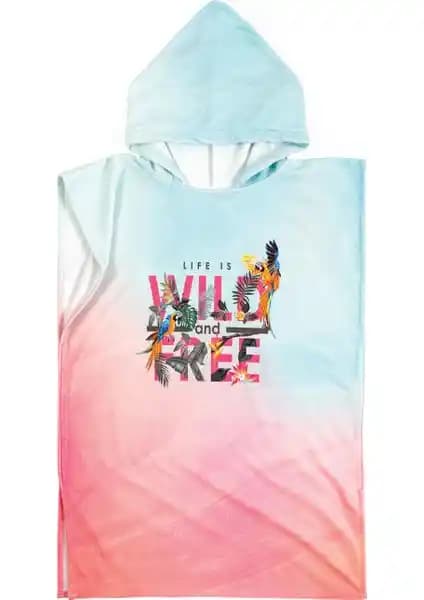 Surf Wild Hamur Yazlık Kapşonlu Panço: Şık ve Fonksiyonel Plaj Giyim Alternatifi