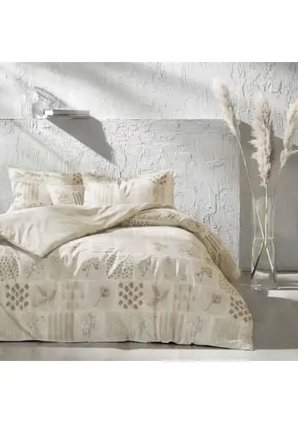 Taç Benin Ranforce Çift Kişilik Nevresim Takımı: Kaliteli ve Şık Yatak Odası Seçeneği