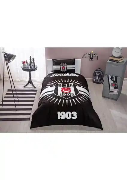 Taç Beşiktaş Parlayan Güneş Nevresim Takımı: Estetik ve Konforun Buluşması