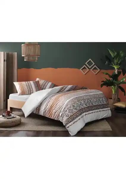 Taç Daria Taba Çift Kişilik Nevresim Takımı: Estetik ve Konforun Buluşması