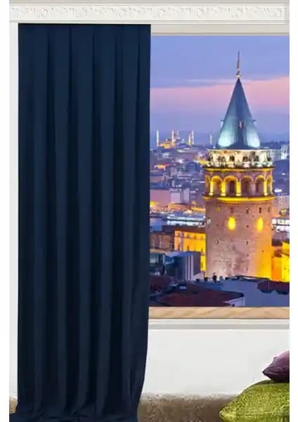 Taç Düz Dikiş Petek Dokulu Ekstraforlu Fon Perde: Şıklık ve Fonksiyonellik Bir Arada