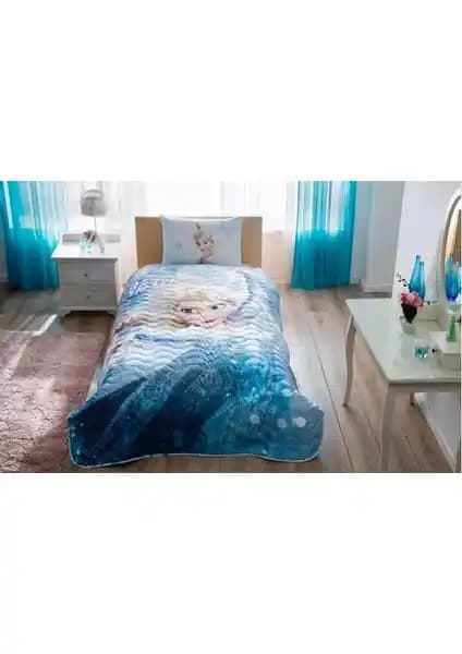 Taç Lisanslı Frozen Glitter Çocuk Yatak Seti Renkli ve Dayanıklı Tasarımıyla Odalara Neşe Katar