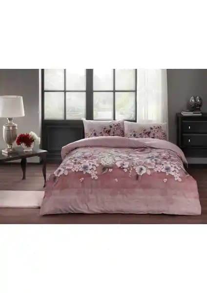 Taç Liza Çift Kişilik Ranforce Nevresim Takımı: Estetik ve Konfor Sunan Yatak Dekorasyonu