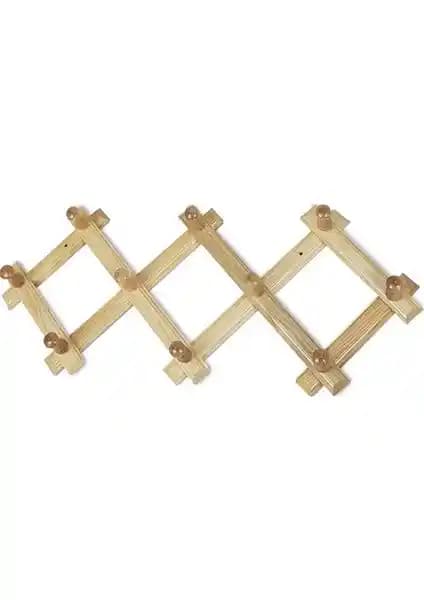 TakTak İcat Ahşap Duvar Askısı: Estetik ve Kullanışlı Pratik Askı Çözümü