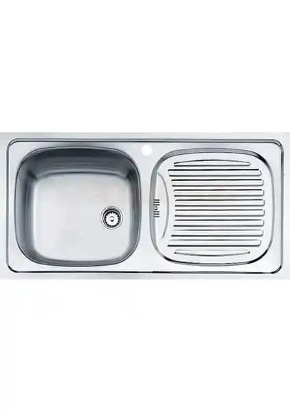 Teka EBM 45 Paslanmaz Çelik Evye: Modern ve Dayanıklı Mutfak Çözümü