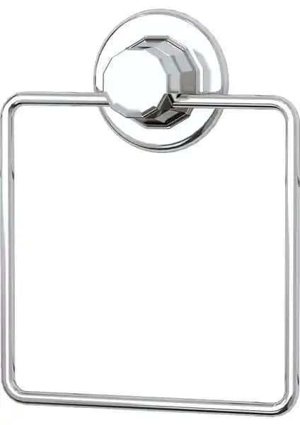 Tekno-tel Vakumlu Kare Havluluk Krom DM234: Modern ve Pratik Banyo Aksesuarı