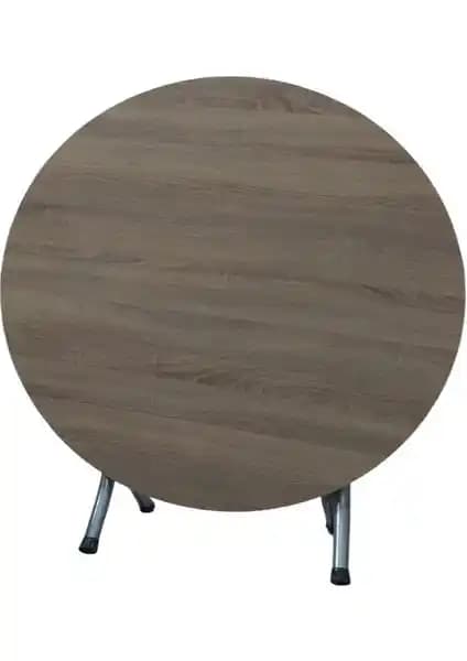 Teknor 100 cm Yuvarlak Katlanabilir Masa: Dayanıklı ve Şık Pratik Çözüm