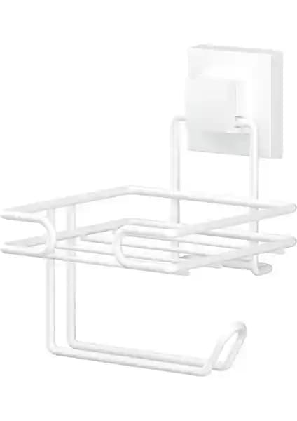 Teknotel Easyfıx Yapışkanlı Tuvalet Kağıtlık EF275 Modern ve Pratik Tasarımıyla Banyonuzda Şıklık