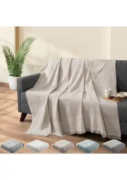 Teksnil Home Sürdürülebilir ve Dayanıklı Kanepe Koruyucu Örtü 170x200 cm