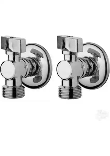 Tema 2 Adet Çamaşır Makinesi Musluğu: Estetik ve Dayanıklı Bağlantı Çözümü